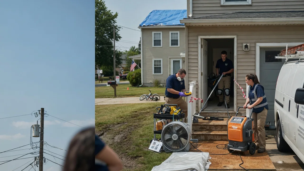 Water Damage Repair in Blue Mountain, AR near me